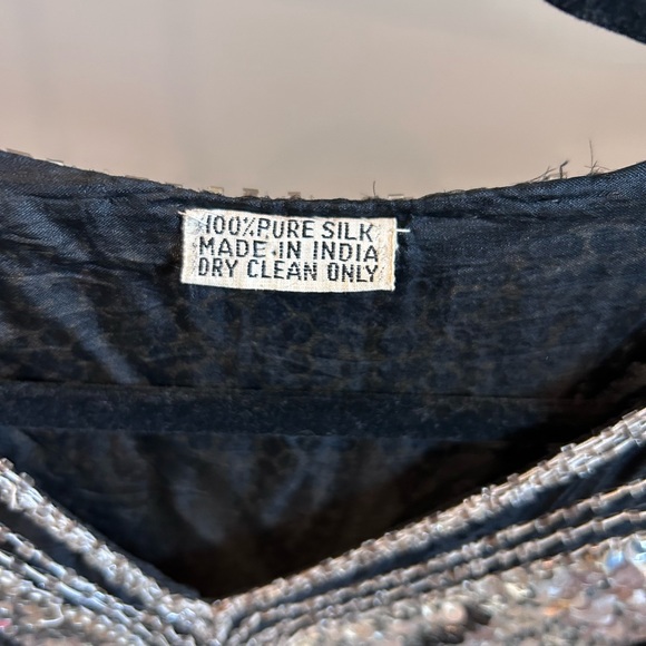 GORGEOUS VINTAGE EVC BUTTERFLY FREE PEOPLE TOP - Picture 2 of 2